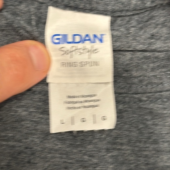 BUNDLE OF 3 Panera Bread Gray Short Sleeve Gildan Unisex T-Shirts Large LIKE NEW - Picture 5 of 9